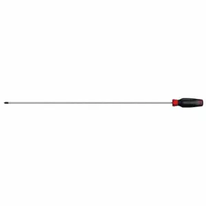 PROTO JP0224RF Phillips Screw Driver, #2 Tip Size, 28 1/2 Inch Overall Length, 24 Inch Shank Length | CT8EZK 800TN7