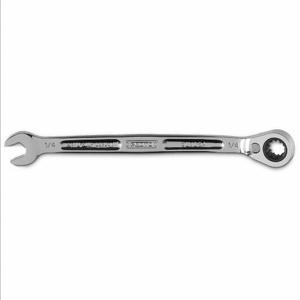 PROTO JSCV08B Combination Wrench, 1/4 Inch Head, 5 1/8 Inch Length, Full Polish Chrome, Alloy Steel | CN2RWA JSCV08A / 34E370