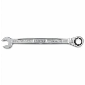 PROTO JSCV18B Combination Wrench, 9/16 Inch Head, 8 3/4 Inch Length, Full Polish Chrome, Alloy Steel | CN2RWH JSCV18A / 34E377