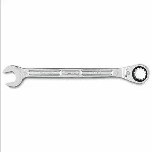 PROTO JSCV28B Combination Wrench, 7/8 Inch Head, 12 1/2 Inch Length, Full Polish Chrome, Alloy Steel | CN2RWN JSCV28A / 34E382