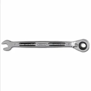 PROTO JSCVM07B Combination Wrench, 7 mm Head Size, 5 1/8 Inch Length, Full Polish Chrome, Alloy Steel | CN2RMZ JSCVM07A / 34E389