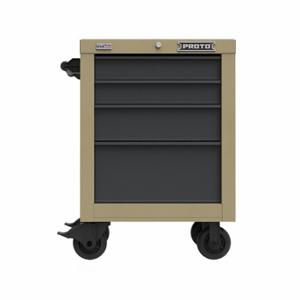 PROTO JSTV2739RS04DT Rolling Tool Cabinet, Gloss Gray, 27 Inch Width X 22 3/8 Inch Depth X 38 1/2 Inch Height | CT8HAA 60FF77
