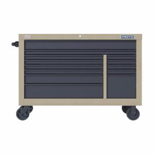 PROTO JSTV5539RD13DT Rolling Tool Cabinet, Gloss Gray, 55 Inch Width X 22 3/8 Inch Depth X 38 1/2 Inch Height | CT8HAE 60FG07