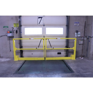 PS DOORS ESGDBL-288-PCY Smart Gate, 276 to 324 Inch Opening, Powder Coat Safety Yellow | CM9APC