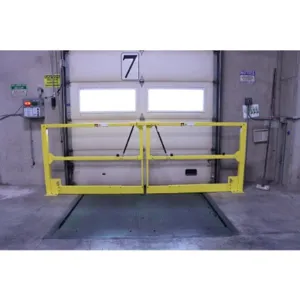 PS DOORS ESGDBL-240-PCY Smart Gate, 228 to 276 Inch Opening, Powder Coat Safety Yellow | CM9APB