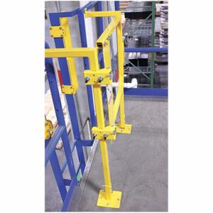 PS DOORS LSG-STNDOFF-PCY Standoff Railing System, 42 Inch Post Height, Powder Coated, Steel, Yellow, 2 Rails | CM9ANQ 299XF0