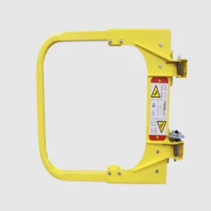 PS DOORS LSGPS-2030-PCY Posi Stop Ladder Safety Gate, 20 To 30 Inch Opening Size, Powder Coated Yellow | CM9GPU