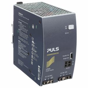 PULS DC CPS20.241 Netzteil, 100 bis 240 V AC, einzeln, 24 bis 28 V DC, 480 W, 20.0, DIN-Schiene | CT8HJJ 45ET76