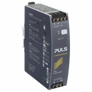 PULS DC CS3.241 Power Supply, 100 To 240 V AC, Single, 24 To 28V DC, 80W, 3.3, Din Rail | CT8HHZ 45ET79