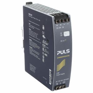 PULS DC CS5.241 Power Supply, 100 To 120 V AC/200 To 240 V AC, Single, 24 To 28V DC, 120W, 5.0, Din Rail | CT8HHN 45ET80