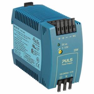 PULS DC ML30.101 Power Supply, 100 To 240 V AC, Single, 5 To 5.5V DC, 25W, 5.0, Din Rail | CT8HJC 45ET87