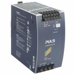 PULS DC QT20.241 Power Supply, 380 To 480 V AC, Three, 24 To 28V DC, 480W, 20, Din Rail | CT8HJE 45ET83