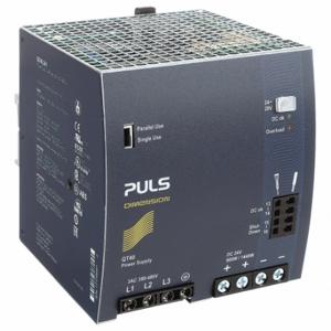 PULS DC QT40.241 Power Supply, 380 To 480 V AC, Three, 24 To 28V DC, 960W, 40.0, Din Rail | CT8HJF 45ET84