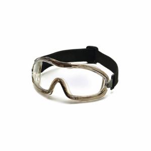 PYRAMEX G704T Protective Googles, Uncoated, Ansi Dust/Splash Rating, Non-Vented, Gray, Polycarbonate | CV4NTY 163G71
