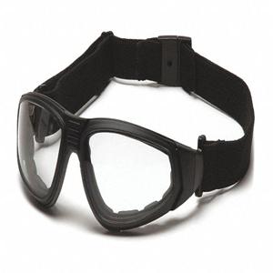 PYRAMEX GB4010ST Protective Goggles, Uncoated, Black | CH6PLP 29XT51