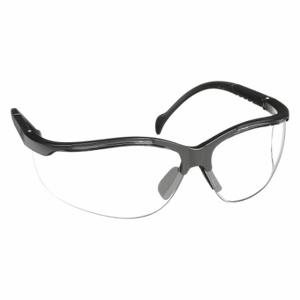 PYRAMEX SB1810S Schutzbrille, kratzfest, Halbrahmen, schwarz | CT8HPH 29XT58
