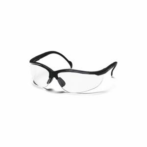 PYRAMEX SB1810ST Schutzbrille, beschlagfrei/kratzfest, Halbrahmen, schwarz | CT8HNY 29XT37