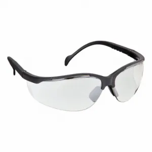 PYRAMEX SB1880S Safety Glasses, Anti-Scratch, No Foam Lining, Wraparound Frame, Half-Frame, Gray Mirror | CT8HPP 29XT79