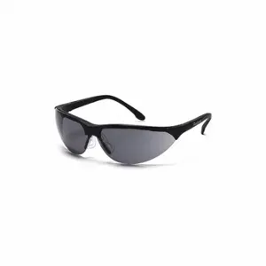 PYRAMEX SB2820S Safety Glasses, Half-Frame, Gray, Black | CT8HQG 29XT56