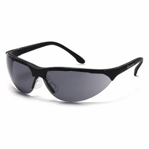 PYRAMEX SB2820ST Schutzbrille, traditioneller Rahmen, Halbrahmen, Grau, Schwarz, Schwarz, M Brillengröße, Unisex | CT8HRB 29XT55