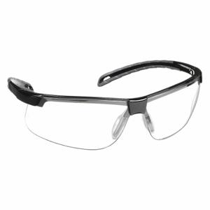 PYRAMEX SB8610DT Safety Glasses, Anti-Fog /Anti-Static /Anti-Scratch, Wraparound Frame | CT8HPE 45CR28