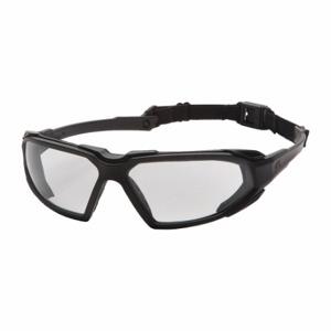 PYRAMEX SBB5010DT Schutzbrille, Rundumrahmen, Vollrahmen, Grau, M Brillengröße, Universal | CT8HRE 30CJ37