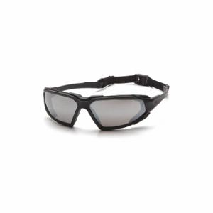 PYRAMEX SBB5070DT Safety Glasses, Full-Frame, Silver Mirror, Black | CT8HQE 29XT41