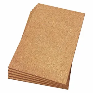 QEP 72001Q Cork, Sheet, 36 Inch Length, 24 Inch Width, 1/2 Inch Thickness, Medium Grain, 25Pk | CH9YCH 425V99