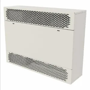 QMARK CUS93505203FFWD Cabinet Unit Heater with BMS, Fan Forced, 17,065 BtuH Heating Capacity, White | CN2RCZ CUS93505203FF / 3UF52