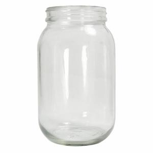 QORPAK 261438 Jar, 32 oz Labware Capacity - English, Unlined, 12 PK | CT8JDP 49AC24