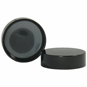 QORPAK CAP-00302 Kappe, 63–400 mm Laborbedarf-Schraubverschlussgröße, Phenol, massiv, schwarz, 288 Stück | CT8JCY 796NN0