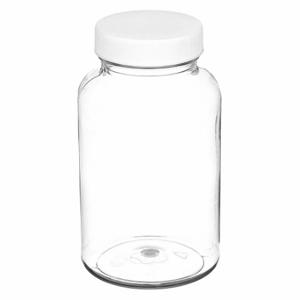 QORPAK PLC-06589 Bottle, 2 oz Labware Capacity - English, Polyethylene Terephthalate, F217, Wide | CT8JDE 39D739