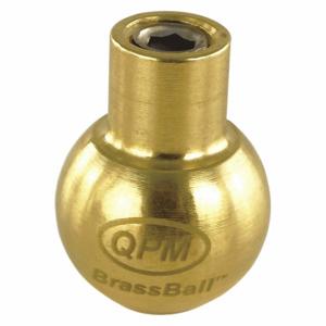QPM BB11043 Coolant Nozzle, Brassball, Brass, 1 Inch Orifice Dia, 5 PK | CT8JEF 48ZT59