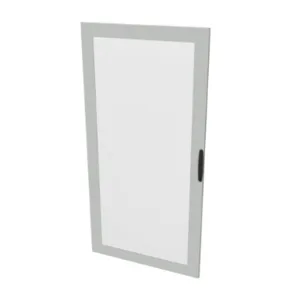 QUADRITALIA DTE20A Door, 2000 x 1000mm, Carbon Steel, Ral 7035 Light Gray, ACrylic Window | CV7HJE