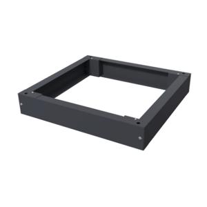 QUADRITALIA QTA-P010606C Plinth Kit, 100 x 600 x 600mm, Carbon Steel, Ral 7024 Graphite Gray, Powder Coat Finish | CV7VHB