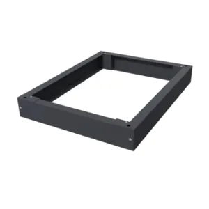 QUADRITALIA QTA-P010608C Plinth Kit, 100 x 600 x 800mm, Carbon Steel, Ral 7024 Graphite Gray, Powder Coat Finish | CV7VHC