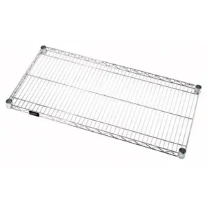 QUANTUM STORAGE SYSTEMS 3042C Wire Shelving, 30 x 42 Inch Shelf, Chrome | CG9TAY