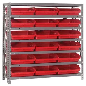 QUANTUM STORAGE SYSTEMS 1239-109 Shelf Bin Unit, 12 x 36 x 39 Inch Size | CG9FCB