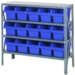 QUANTUM STORAGE SYSTEMS 1839-SB804 Shelf Bin Unit, 18 x 36 x 39 Inch Size | CG9HKR