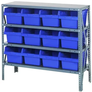 QUANTUM STORAGE SYSTEMS 1239-SB807 Shelf Bin Unit, 12 x 36 x 39 Inch Size | CG9HKJ