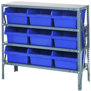 QUANTUM STORAGE SYSTEMS 1839-SB810 Shelf Bin Unit, 18 x 36 x 39 Inch Size | CG9HKU