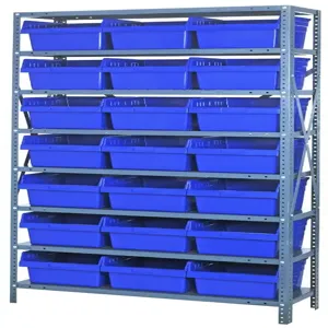 QUANTUM STORAGE SYSTEMS 1875-SB810 Shelf Bin Unit, 18 x 36 x 75 Inch Size | CG9HKY