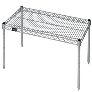 QUANTUM STORAGE SYSTEMS 184814PC Wire Shelf Platform Rack, 18 x 48 x 14 Inch Size | CG9JBD