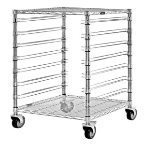 QUANTUM STORAGE SYSTEMS BC212439M7CO Bin Cart Without Container, 24 x 21 x 45 Inch Cart, 7 Levels, No Bins | CG9CWN