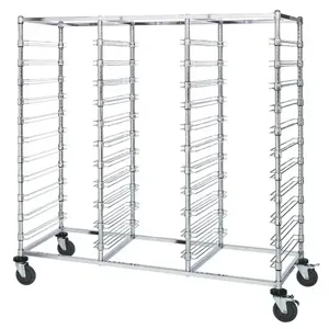 QUANTUM STORAGE SYSTEMS BC216069M33T Triple Bay Bin Cart, 24 x 60 x 69 Inch Cart, No Bins, 33 Levels | CG9HQR