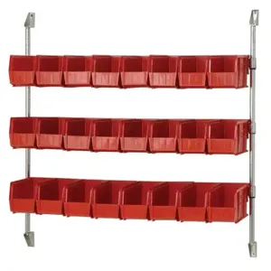 QUANTUM STORAGE SYSTEMS CAN-34-48BH-230 Wire Cantilever Bin Holder, 48 x 34 Inch Size | CG9HVT