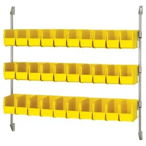 QUANTUM STORAGE SYSTEMS CAN-34-60BH-230 Wire Cantilever Bin Holder, 60 x 34 Inch Size | CG9HVV