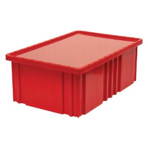 QUANTUM STORAGE SYSTEMS DDC92000CL Dividable Grid Container, Clear Dust Cover Inlay | CG9DLR