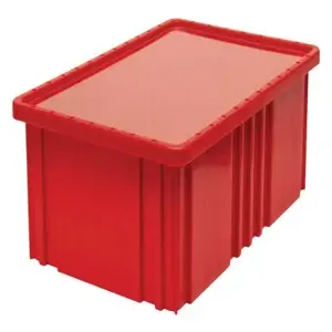 QUANTUM STORAGE SYSTEMS DDC92000CL Dividable Grid Container, Clear Dust Cover Inlay | CG9DLR