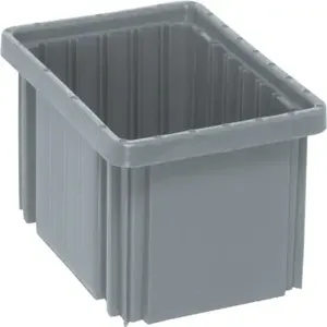 QUANTUM STORAGE SYSTEMS DG91050 Dividable Grid Container, 10-7/8 x 8-1/4 x 5 Inch Size | CG9DMX